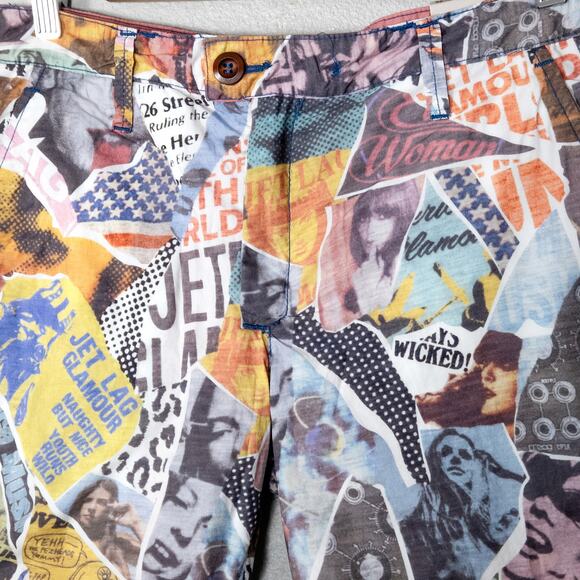 NEW Jet Lag Women’s Shorts Resortwear Travelcore Coastal Linen Blend Vacation M - Picture 5 of 11